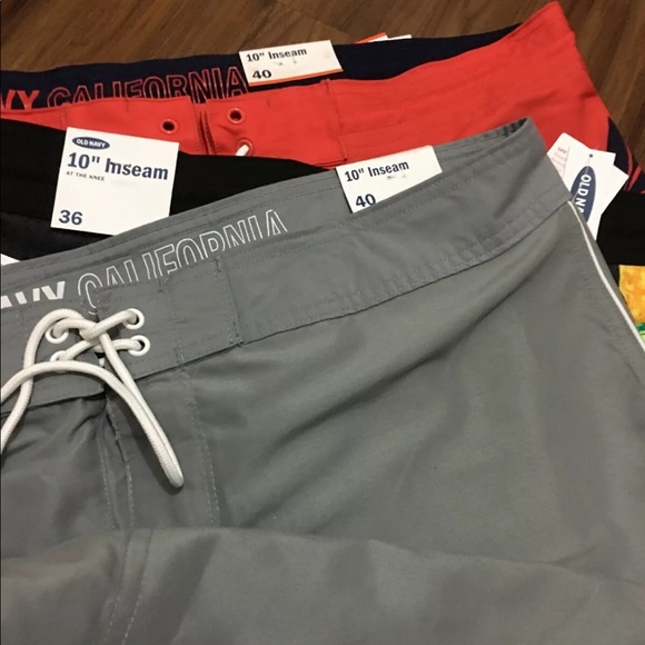 Old Navy Men’s Swim Multicolors Inseam, Size 40 36 - Picture 5 of 5